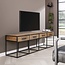 WoonStijl TV meubel Float van gerecycled hardhout met 4 lades - 180 cm