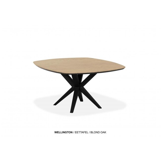 WoonMax Eettafel Wellington Deens vierkant Lamulux - Diverse afmetingen en kleuren