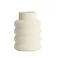 Light en Living Vaas deco Ø23X32,5 cm TRIORA keramiek mat creme