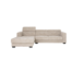 Tower Living Bank Brighton - 3 zits + Chaise Longue Links - Ivory 15