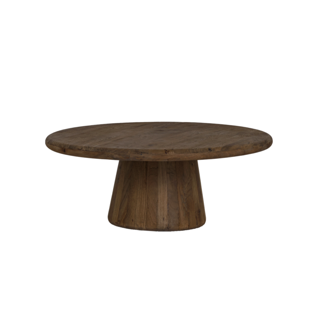Tower Living Asti Salontafel rond bruin 90 cm