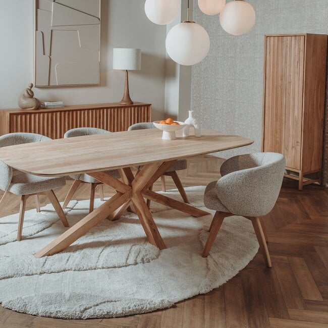 Tower Living Crotone Eetkamertafel 260 cm