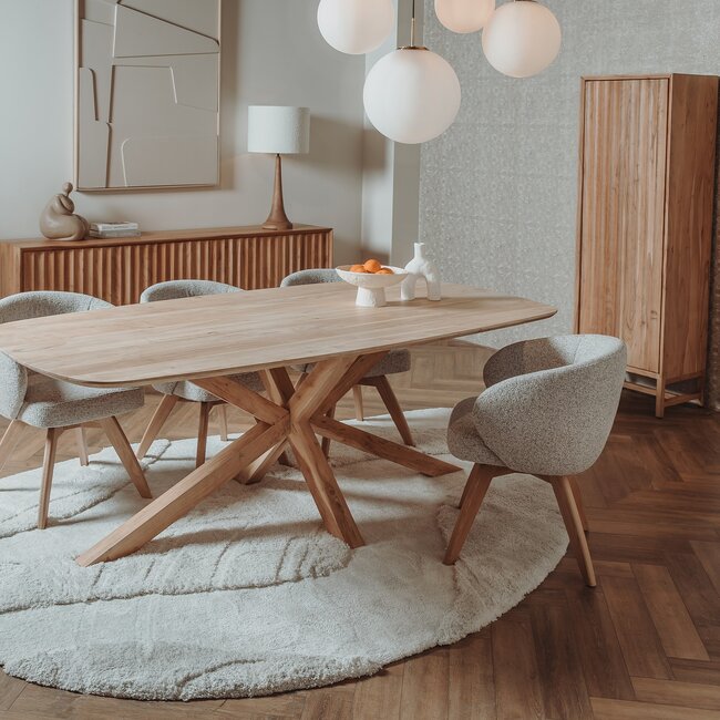 Tower Living Crotone Eetkamertafel 180 cm