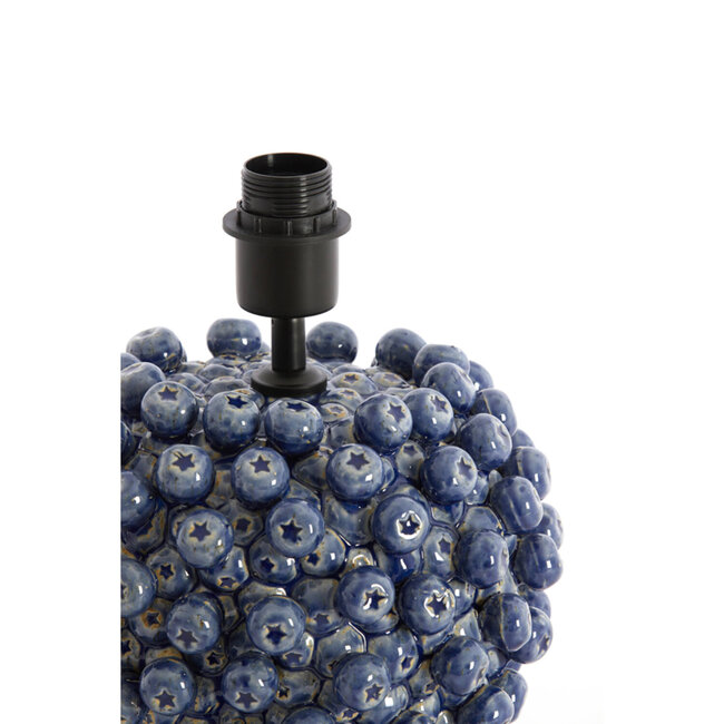 Light en Living Lampvoet Ø25,5x27 cm BERRIES keramiek donker blauw