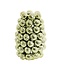 Light en Living Vaas deco Ø18,5x28 cm BUTANG keramiek metallic licht groen