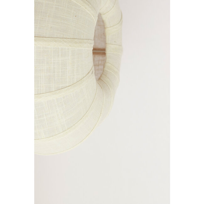 Light en Living Plafondlamp Ø40x21,5 cm ZOSIA linnen crème
