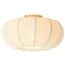 Light en Living Plafondlamp Ø50x24,5 cm ZOSIA linnen Crème