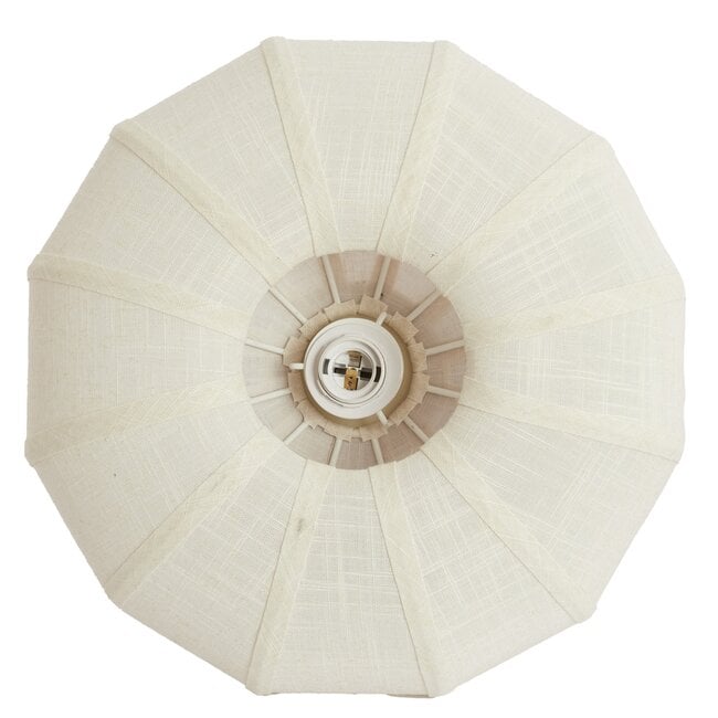 Light en Living Plafondlamp Ø50x24,5 cm ZOSIA linnen Crème