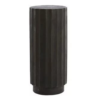 Light en Living Zuil Ø35x80 cm ELLENA Hout mat donkerbruin