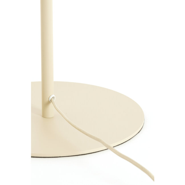 Light en Living Vloerlamp SOLUNE Ø35x165 cm Naturel + Crème