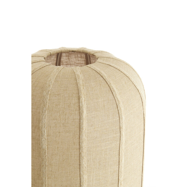 Light en Living Vloerlamp SOLUNE Ø35x165 cm Naturel + Crème