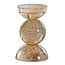 Light en Living Kaarsenhouder ITINGA Ø9,5x15,5 cm Glas Bubbel Amber – Light & Living