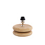 Light en Living Lampvoet EBOLI Ø20x9 cm Hout Mat Naturel – Light & Living