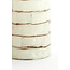 Light en Living Theelicht DRONERI Ø10x13 cm – Glas Helder + Crème | Light & Living - Copy