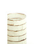Light en Living Theelicht DRONERI Ø10x13 cm – Glas Helder + Crème | Light & Living - Copy