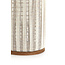 Light en Living Windlicht YLINA Ø26x47 cm – Linnen Naturel & Hout