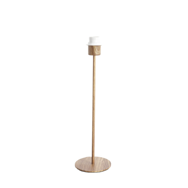 Light en Living Lampvoet CERINI 20x13x46 cm – Houtprint Naturel | Light & Living