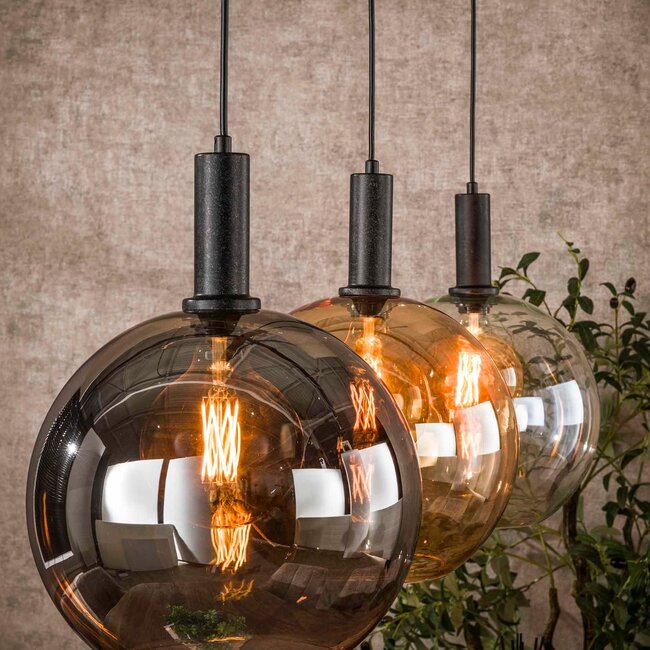 WoonStijl Hanglamp 3L Sfera tricolore