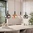 WoonStijl Hanglamp 4L Sfera tricolore