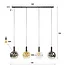 WoonStijl Hanglamp 4L Sfera tricolore