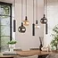 WoonStijl Hanglamp 4+3L Sfera tricolore