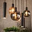 WoonStijl Hanglamp 4+3L Sfera tricolore