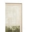 Light en Living Wandornament 60x3,5x80 cm MAREYA olijfgroen+crème