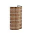 Light en Living Wandlamp 26x15,5x40 cm VERDANTIA donker olijfgroen