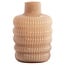 Light en Living Vaas Ø13,5x20,5 cm LUNETTE glas caramel
