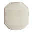 Light en Living Bloempot deco 35x32x57 cm NORIC mat crème