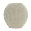 Light en Living Vaas deco 41x13x39,5 cm BUBIO crème