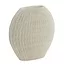 Light en Living Vaas deco 41x13x39,5 cm BUBIO crème