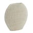 Light en Living Vaas deco 30x13x31,5 cm BUBIO crème