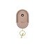 Karlsson Wandklok Tweet mocca bruin
