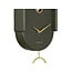 Karlsson Wandklok Tweet luxury groen