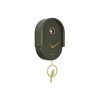 Karlsson Wandklok Tweet luxury groen