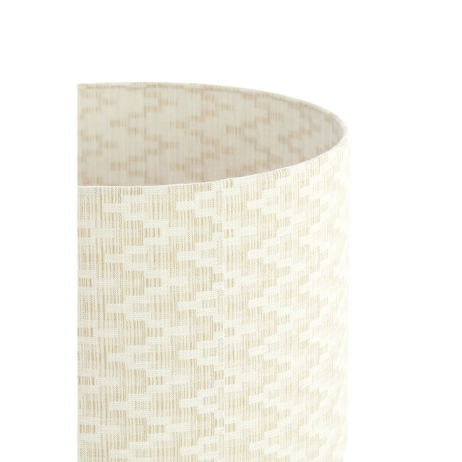 Light en Living Kap cylinder 40-40-30 cm JINX wit
