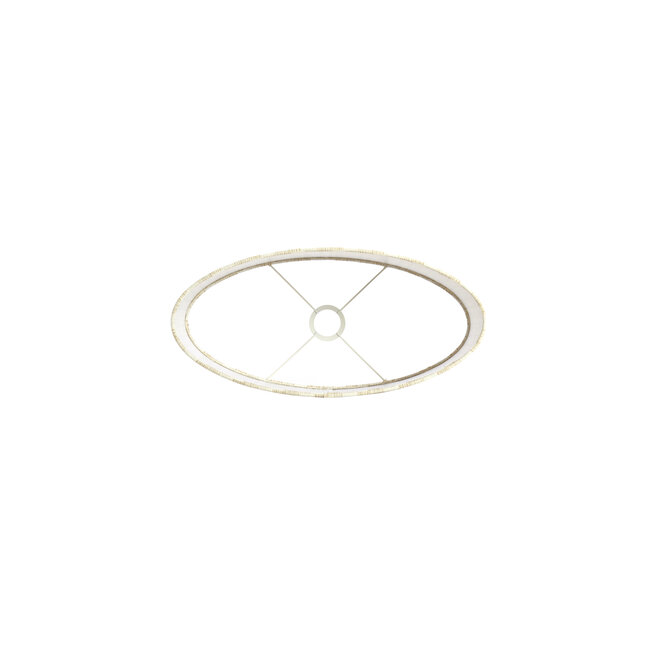 Light en Living Kap ovaal recht smal hoog 45-21-22 cm JINX wit