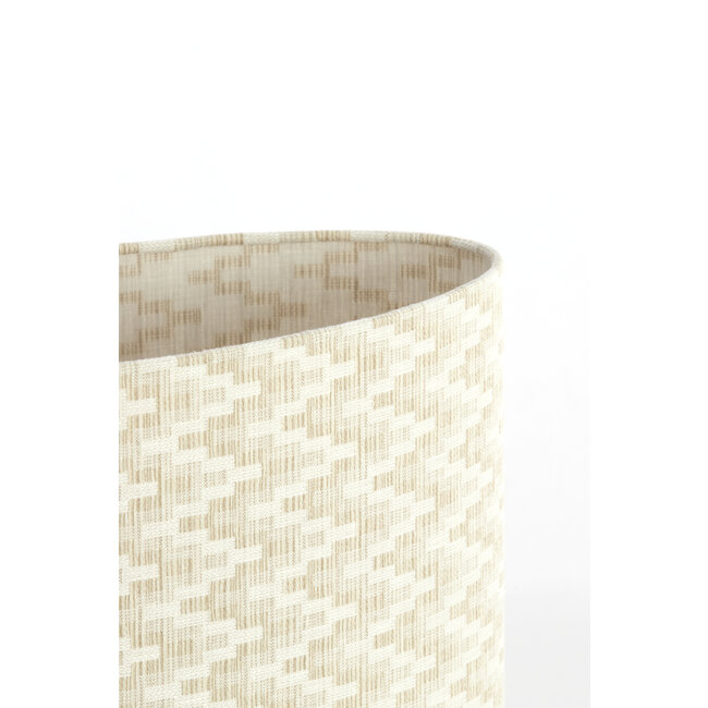 Light en Living Kap ovaal recht smal hoog 45-21-22 cm JINX wit
