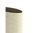 Light en Living Kap ovaal recht smal hoog 45-21-32 cm RIF  zand