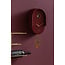 Karlsson Wandklok Tweet burgundy