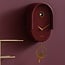 Karlsson Wandklok Tweet burgundy