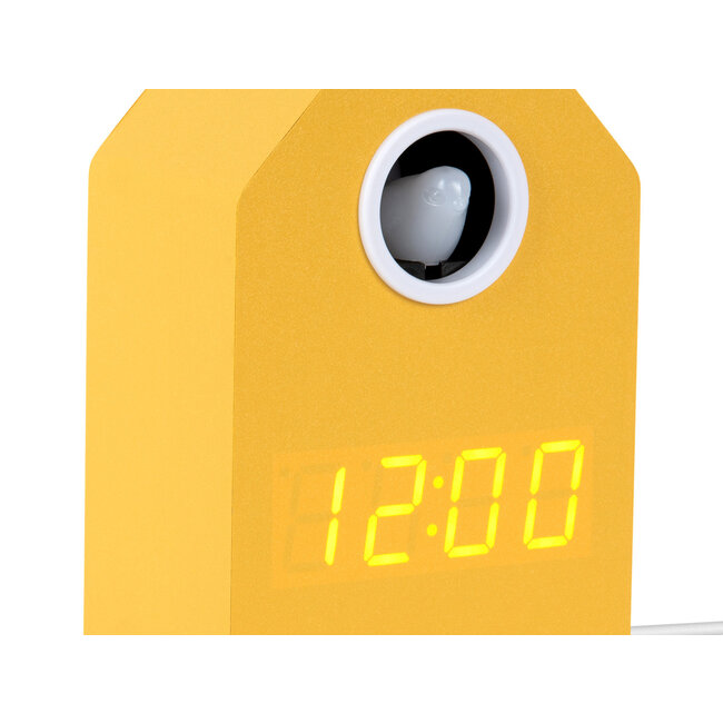 Karlsson Wekker Cuckoo LED mango geel
