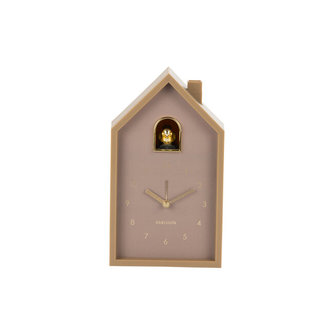 Karlsson Wekker Modern Cuckoo Oro mocca bruin