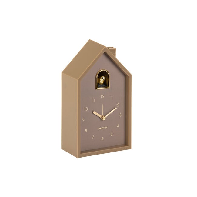 Karlsson Wekker Modern Cuckoo Oro mocca bruin