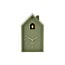 Karlsson Wekker Modern Cuckoo Oro luxury groen