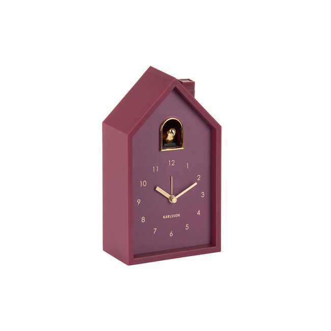 Karlsson Wekker Modern Cuckoo Oro donker mauve