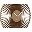 Karlsson Wandklok Cascara mocca bruin