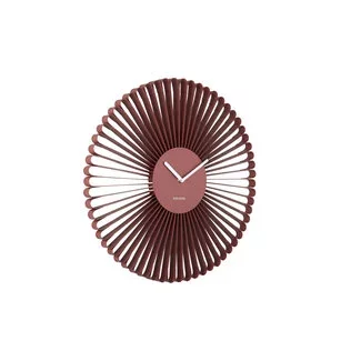 Karlsson Wandklok Cascara rood