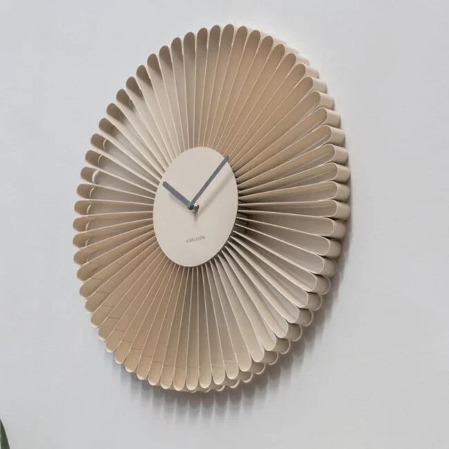 Karlsson Wandklok Cascara Off white